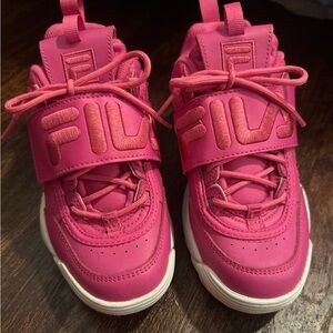 Fila Hot Pink Sneakers